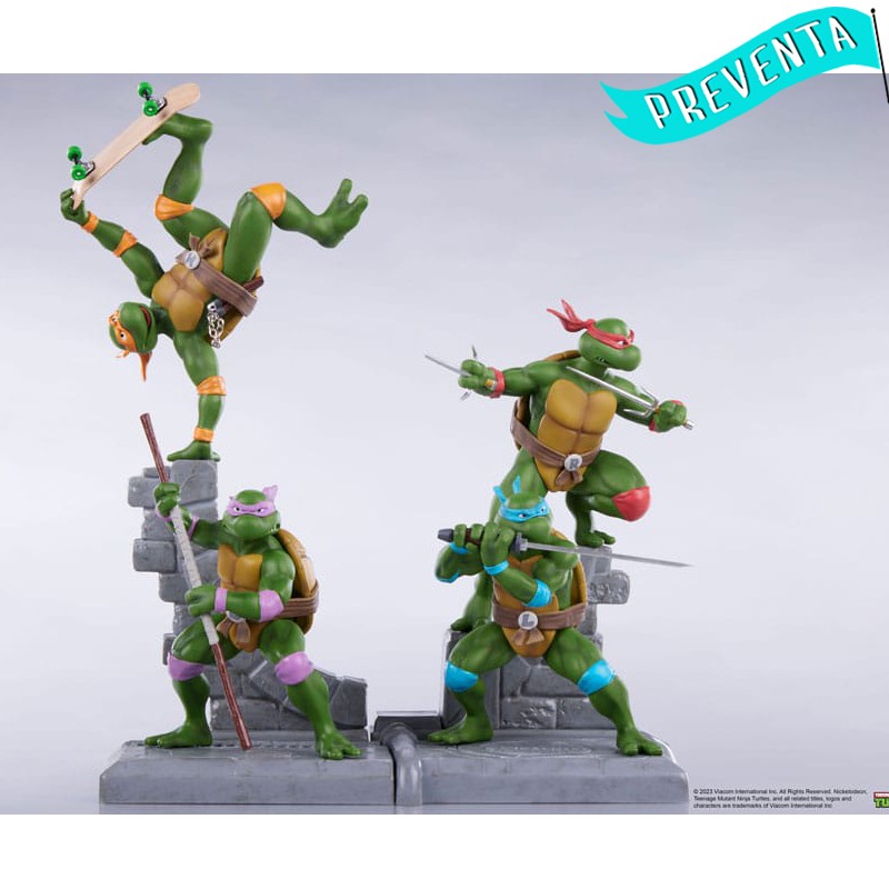 Estatua Tortugas Ninja Pack...